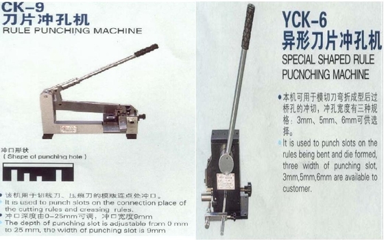 Ck9 Yck-6 手動ノッチを付ける機械橋/金属の打つ機械